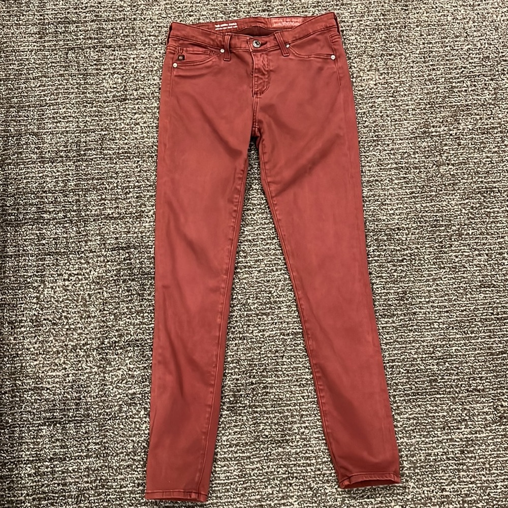 Anthropologie Adriano Goldschmied The Abbey Ankle Mid-Rise Super Skinny